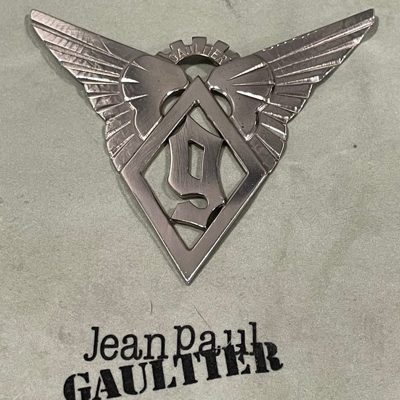 Jean Paul Gaultier Jewelry - Jean Paul Gaultier Military Style Brooch Pin FW1989 Large unisex Vintage 1989